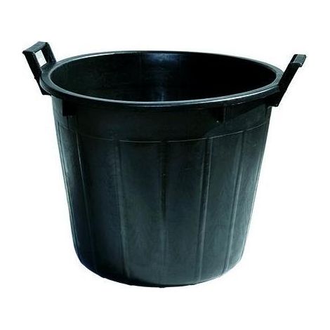 Agrarwanne Zwei Griffe 32 Liter 44 cm in schwarzem Polypropylen
