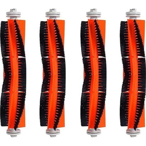 Hauptbürste für Xiaomi Mijia 1C 1T 2C Saugroboter STYTJ05ZHM – Kompatibel mit Dreame D9 L10 Pro F9 – 4er-Pack Ersatzteile (1/5)