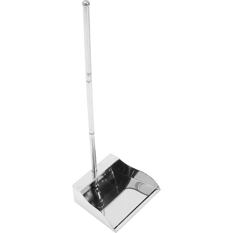Pelle À Poussière en Acier Inoxydable 27.56 Pouces Manche Long pour Nettoyage Maison Jardin Garage Collecte Déchets Et Ergonomique (1/5)