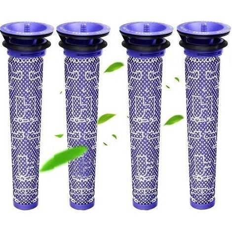 Remplace Filtres pour Dyson DC58 DC59 DC61 DC62 DC74 V6 V7 V8,Filtre Mélange de Matériaux Standard 4 Packs(V6) (1/5)