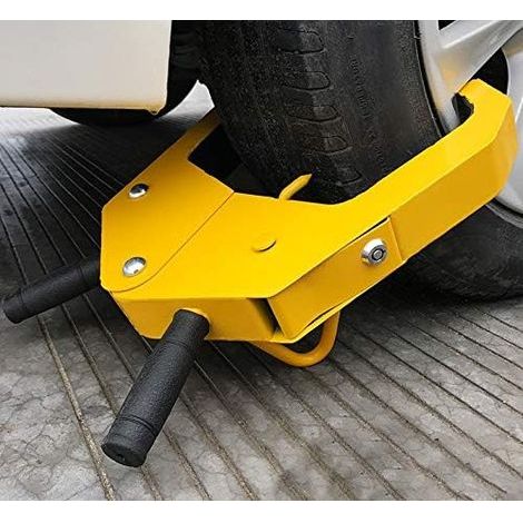 Antivol de roue pour voiture et remorque, antivol de roue pour remorque, antivol de pneu pour caravane et voiture, griffe antivol pour pneu de voiture. (1/5)