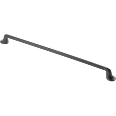 Poignée rochester - Décor : Noir mat - Entraxe : 320 mm - Longueur : 353 mm (1/4)