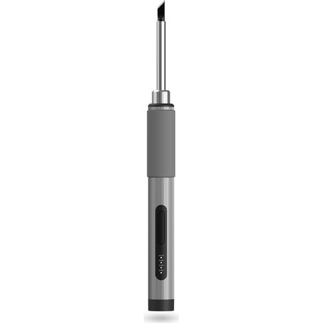Portable Electric Soldering Iron Multifunctional Intelligent Soldering Welding Pen with 300-400℃ Temperature Adjustment Function for Soldering Repairing and Maintenance Use (1/3)