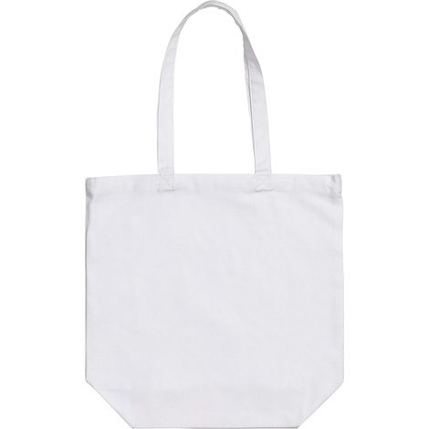 Sac Fourre-Tout Coton - Toile 100% Coton Naturel - Réutilisable Lavable - Pour Courses Marché Création Personnalisée - Lot de 5 (1/5)
