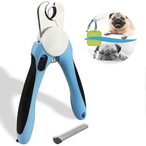 Coupe-ongles pour chien - Tondeuse à ongles pour chien avec protection et lames ultra-tranchantes - Rechargeable, 2 vitesses (1/5)