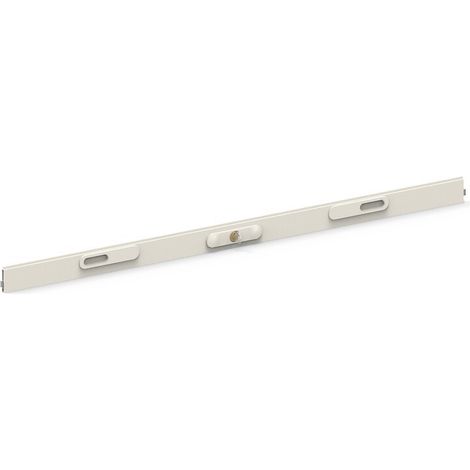 Slid'Up By Mantion – Lame de volet roulant avec serrure – Enroulement extérieur – Aluminium laqué blanc – Longueur 1490 mm, recoupable à 770 mm (1/3)