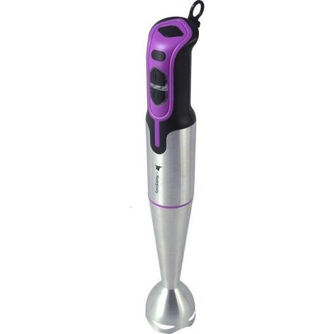 FPLUS batidora varilla inox thulos  700 w bm-512 , Potencia: 700W.
2 Velocidades.
Bajo nivel de ruido.
Cuchillas de acero inoxidable.
Pie desmontable de acero inoxidable.
Vaso medi