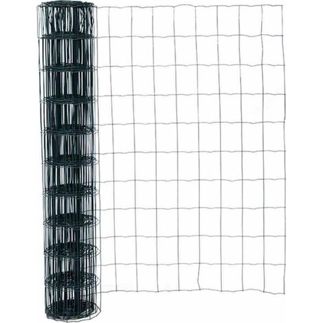Pro-Gitterzaun 150 cm anthrazit 25 m, 100 x 75 Masche (1/4)