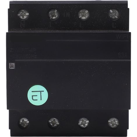 Intelligenter WLAN-Leistungsschalter mit Telefonsteuerung, Mehrfachschutz, 6000 A Abschaltvermögen, WLAN-fähiger Smart-Leistungsschalter, 230 V (1/5)