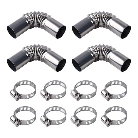 Tuyau Echappement 25mm Inoxydable Tuyau D'éChappement (1/5)