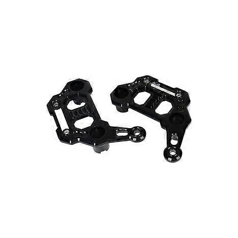 Support de barre lumineuse double pour Jeep JL/JT, pour montant A (2018-2025) (1/5)