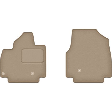 Tapis de sol avant pour : KIA EV9 crossover (2023-) beige