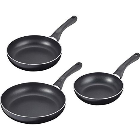 Set padelle Ibili alluminio antiaderente 18 20 24 cm (1/2)