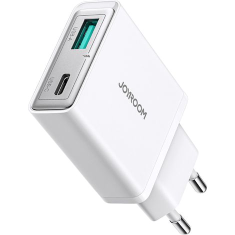 Kleiner und superdünner 20-W-USB-A/USB-C-Wandlader – weiß (1/5)