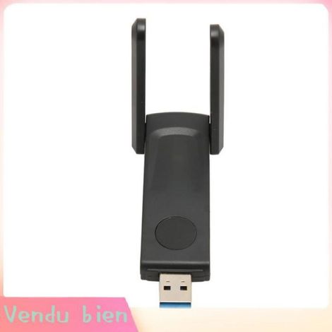 Garosa adaptateur réseau sans fil Adaptateur WiFi USB Double Bande, Carte Réseau Sans Fil à Gain Élevé 1200 informatique reseau (1/5)