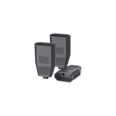 A 3 Pièces Prise Electrique Femelle, Fiche Femelle, Prise Femelle 250V/2,5A, Le Connecteur Europe Fiche Plate Contact de Protection, Prise Plate Fiche Electrique Avec Décharge De Traction