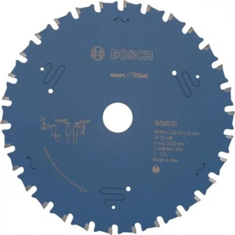 Bosch Expert for Steel Lama per seghe circolari 160x20 mm per acciaio