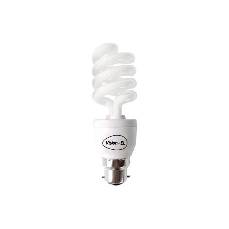 ampoule fluocompacte b22 15 watts forme spirale