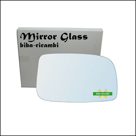 Vetro specchio nudo adesivo lato dx-passeggero per toyota prius ii (w2) 200309 (1/3)