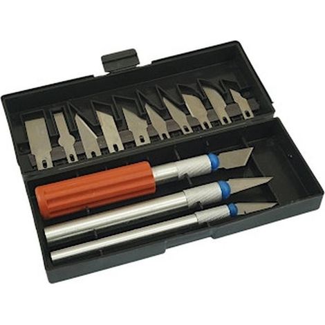 Jeu de Couteaux de Modélisme 16 Pcs - Acier - Précision et polyvalence - Beast (1/5)