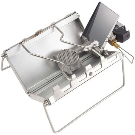 RéChaud de Camping ExtéRieur Portable Coupe-Vent Haute Puissance Cassette CuisinièRe à Gaz Accessoires Pique-Nique (1/4)