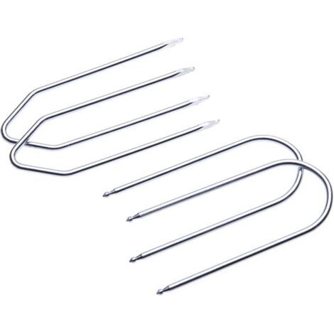 BUNTHAUS Lntyq Outil d'extraction de Autoradio principales clés d'extraction Compatible avec Fiat: 500, Brava, 1.5, Siena, Idea, Palio, MK3, Panda Punto,Qubo,Sedici,Stilo, Strada,Tipo, Ulysse (4pcs)