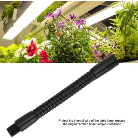 Tuyau De Lampe - Col De Cygne Flexible 10 Mm - Pour Lampe De Bureau Et Lampe De Plantes - 4 Pièces (1/5)