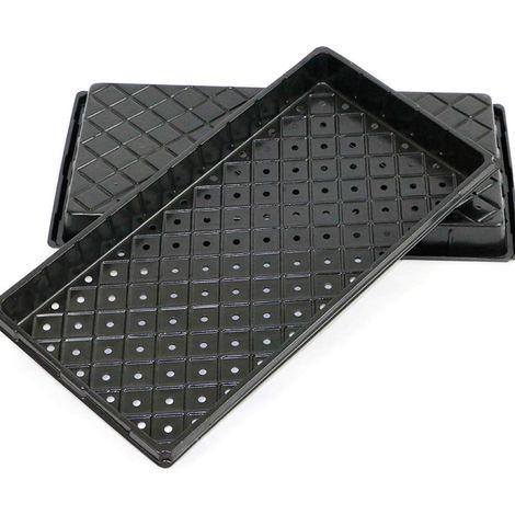 Fournitures Dentaires Professionnelles Implants Fournitures Chirurgicales, Plateaux de Pépinière de Graines Plateaux de Propagation en Plastique Noir Parterre de Fleurs Semis Fleurs Semis Plantes Agro (1/5)