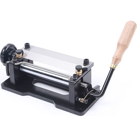 32x18x18cm Leder Schälmaschine Leder Spaltmaschine Manuelle Leder Skiver Schäler Splitter Schaufel Haut Skiving Paring Maschine DIY Schaufel Haut Maschine