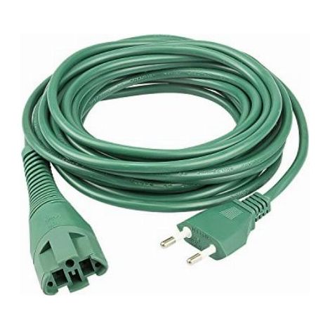 DL SERVICE c130b Cavo Elettrico di Alimentazione da 10 Metri Adattabile per Folletto VK 130/131, Rame