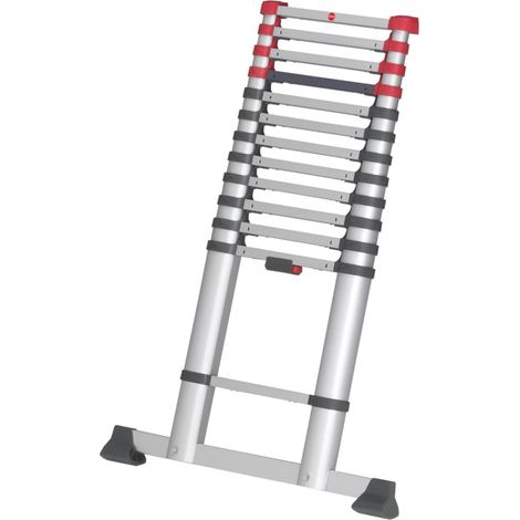 Hailo Flexline 260 Escalera telescópica plateada 380 cm (1/5)