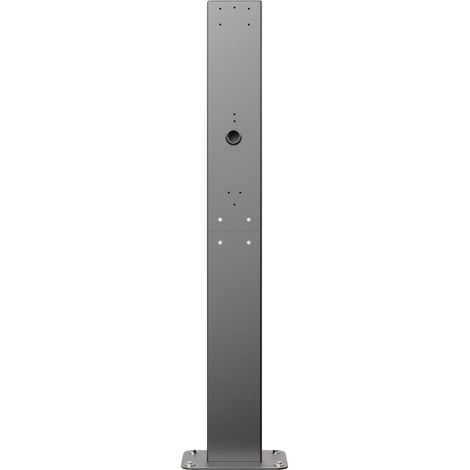 Soporte para cargador de vehículos eléctricos, aleación de aluminio duradera, diseño resistente a la intemperie, negro - 1 m (1/2)