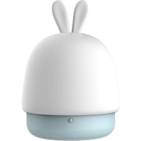 Veilleuse lapin LED portable, style kawaii, 3 niveaux de luminosité, avec minuterie (1/5)
