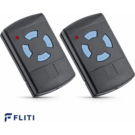 Télécommande de garage Compatible Hormann HSM4-868 HSE2-868 HS4-868 868.3MHz Boutons Bleus Lot de 2 (1/5)