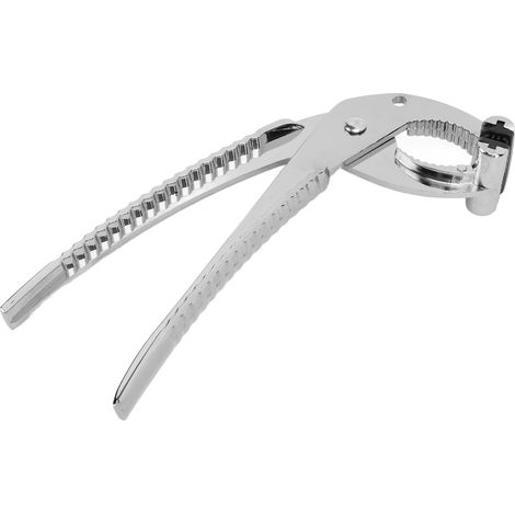 Pince de four en alliage de zinc haute dureté, anti-brûlure, facile à nettoyer, pour déplacer les plats et les bols chauds. (1/5)