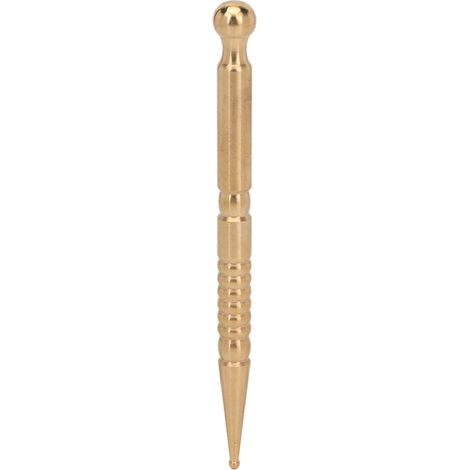 Stylo d'acupression en laiton pour massage profond des tissus - Outil de relaxation corporelle pour hommes et femmes (1/5)