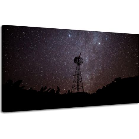 Leinwanddruck Weltraum-Sternschnuppe 120x60cm