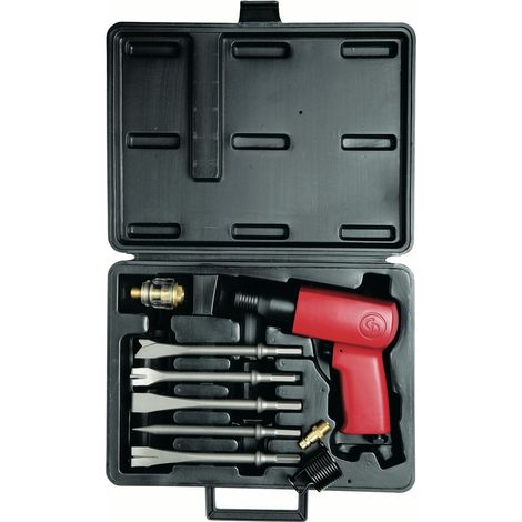 CHICAGO PNEUMATIC CP 7111HK MARTELLO SCALPELLATORE AD ARIA + KIT SCALP ESAGONALE