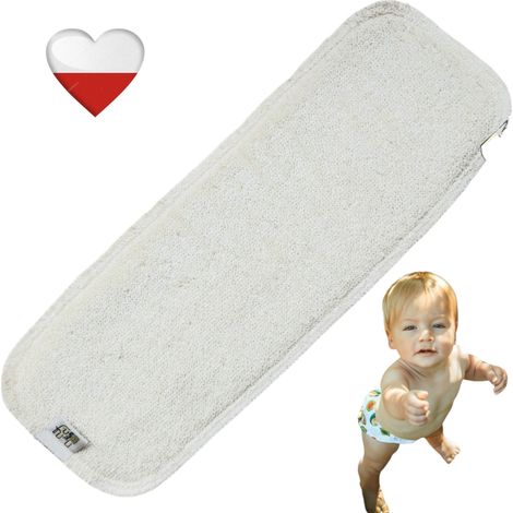 Inserto assorbente in bambù M 500, 12x33 inserti assorbenti per pannolini NappiMe (1/5)