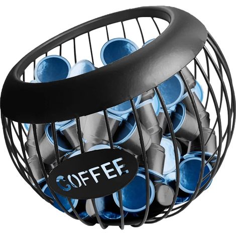 Organisateur pour capsules de café, pour plan de travail de cuisine, bar à café, bureau ou hôtel.-AquaForge (1/5)