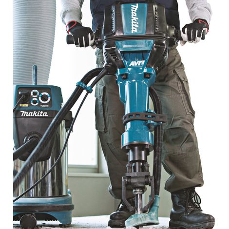 Makita – Marteau-piqueur 2000W – Force de frappe 72.8J – Système anti-vibrations – Pour béton armé – HM1812 — vue 2