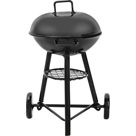 Barbecue miniature pour maison de poupée, four extérieur rond 1:12 accessoire de cuisson (1/5)