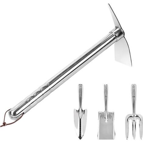 Outils de Jardinage - Pelle À Légumes en Acier Inoxydable - Lot De 4 Outils (1/5)