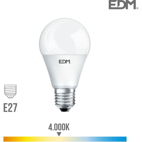Standard-EDM-LED-Glühbirne E27 20 W 2100 lm 4000 K Tageslicht Ø6,5 x 12,4 cm