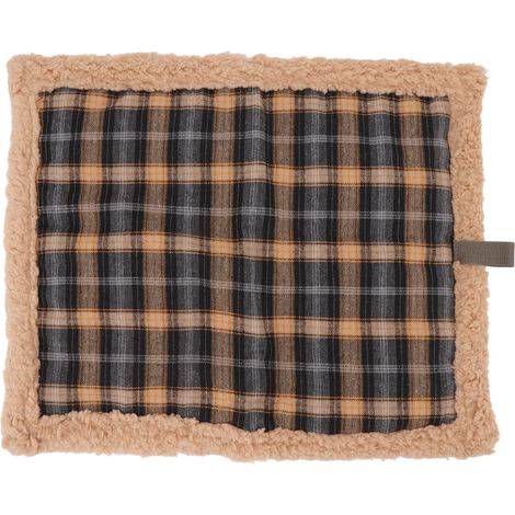 Tapis auto-chauffant pour chien chat, moelleux, imperméable, lavable, coussin doux pour animaux de compagnie. (1/5)