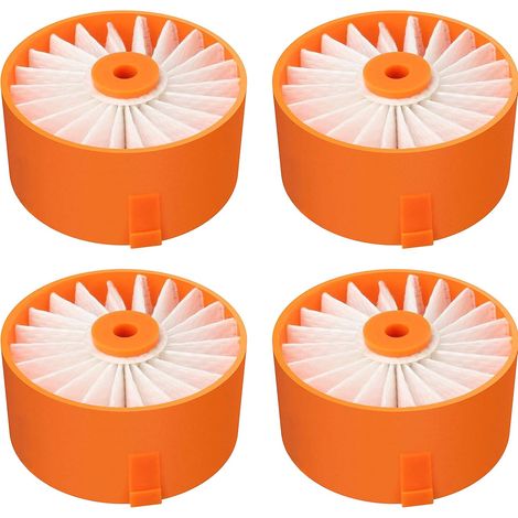 Filtre - Filtre de remplacement pour aspirateur Compatible avec l'aspirateur-balai sans fil Black+Decker POWERSERIES Extreme. Modèles BSV2020 (Pack de 4) (1/5)