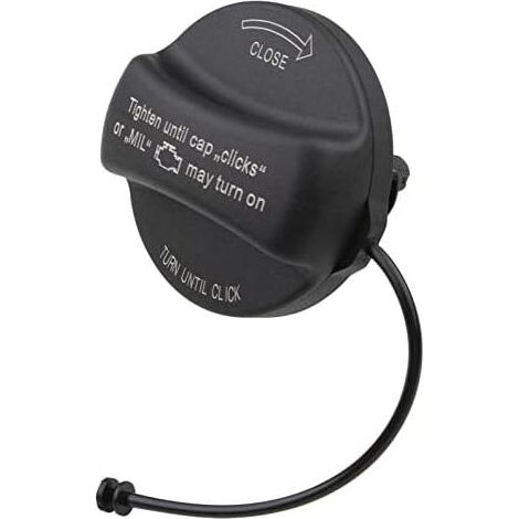 Tapón del depósito de combustible compatible con la serie EF: E39, E46, E60, E63, E65, E66, E70, E71, E90, F01, F02, F07, X1, X2, X3, X4, X5, X6. Números de pieza: 16117222391 y 1717193381. (1/4)