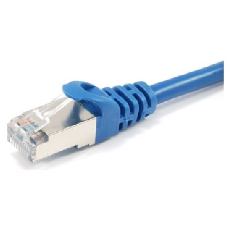 Equip Patchkabel Cat6A SFTP 2xRJ45 1.00m blau LSZH