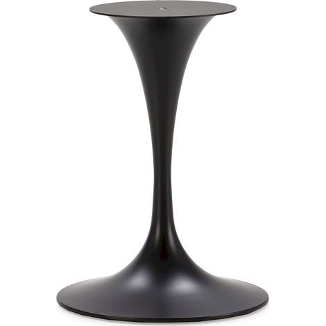 Pied de Table 51 x 51 x 72 cm Métal - Noir (1/2)