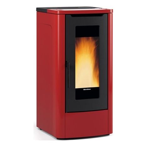 LA NORDICA Extraflame Stufa a Pellet TEOREMA PLUS Bordeaux (1/2)